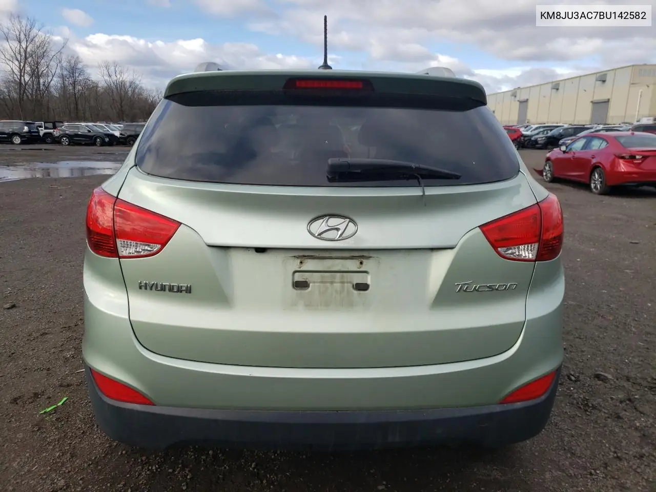 KM8JU3AC7BU142582 2011 Hyundai Tucson Gls