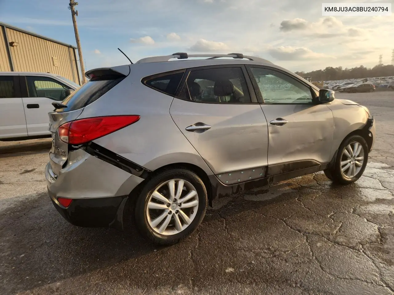 KM8JU3AC8BU240794 2011 Hyundai Tucson Gls