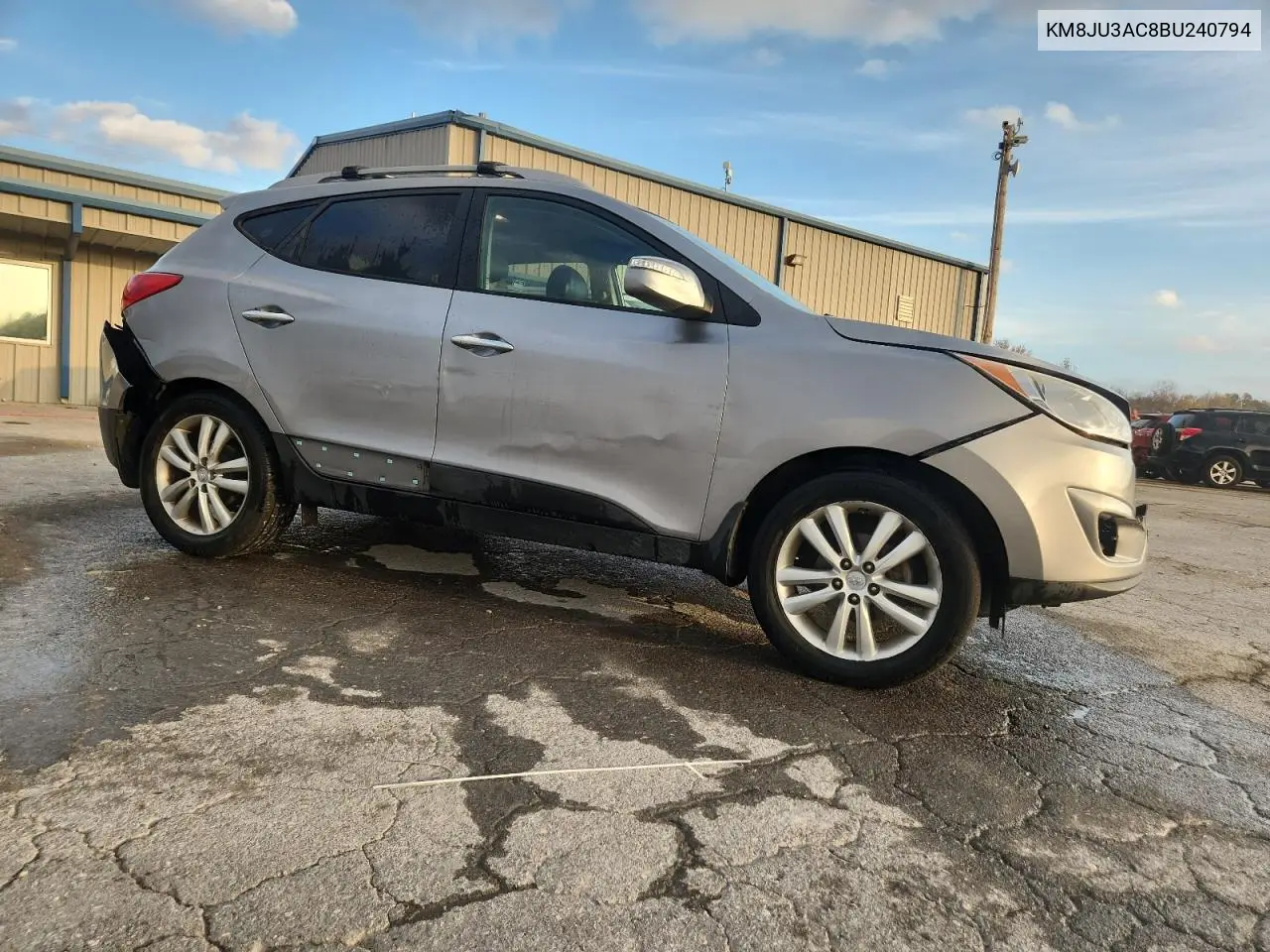 KM8JU3AC8BU240794 2011 Hyundai Tucson Gls