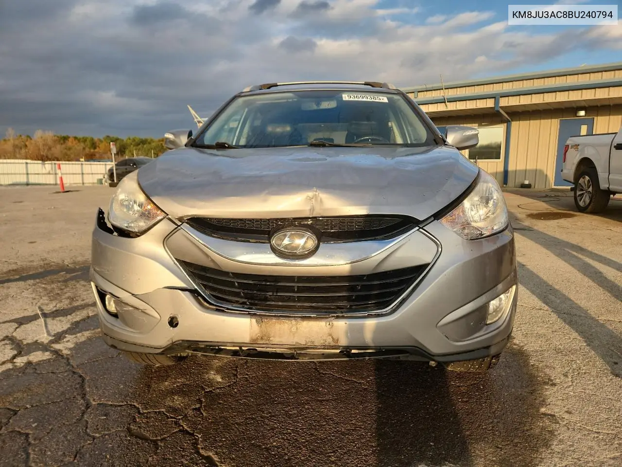 KM8JU3AC8BU240794 2011 Hyundai Tucson Gls