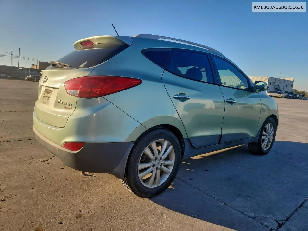 KM8JU3AC6BU230636 2011 Hyundai Tucson Gls
