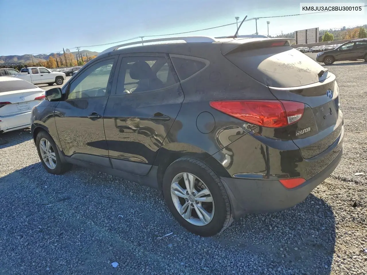 KM8JU3AC8BU300105 2011 Hyundai Tucson Gls