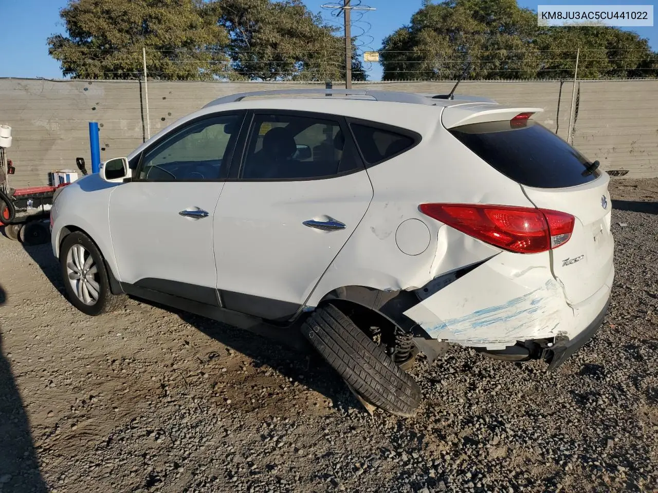 KM8JU3AC5CU441022 2012 Hyundai Tucson Gls