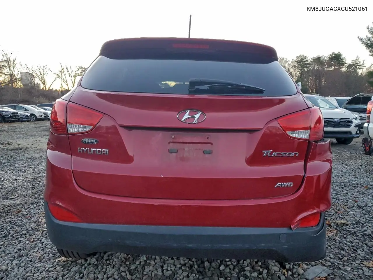 KM8JUCACXCU521061 2012 Hyundai Tucson Gls