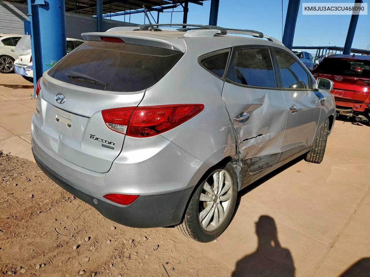 KM8JU3AC3CU468090 2012 Hyundai Tucson Gls