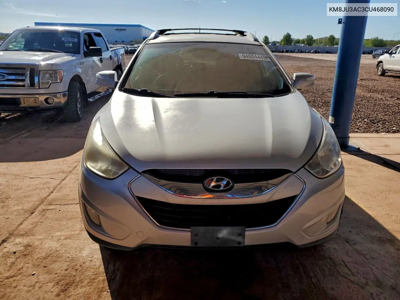 KM8JU3AC3CU468090 2012 Hyundai Tucson Gls