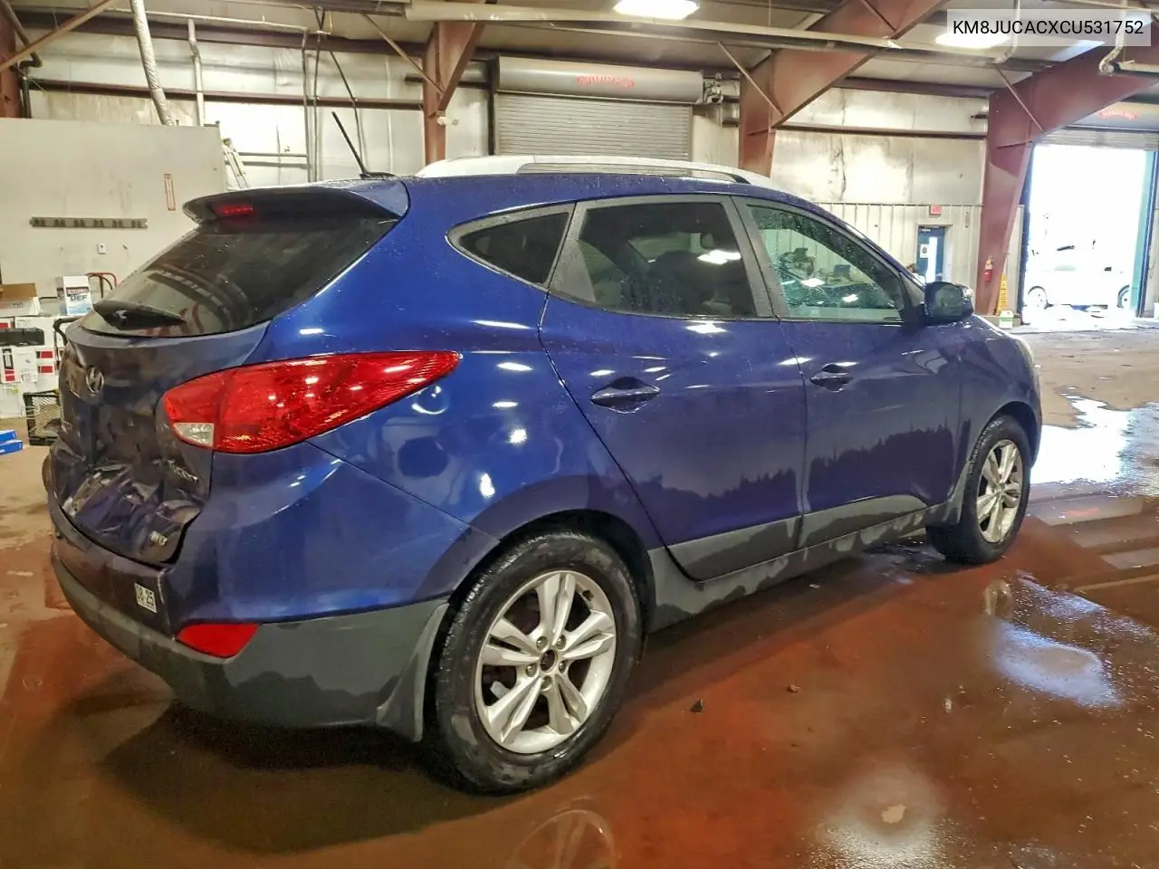 KM8JUCACXCU531752 2012 Hyundai Tucson Gls