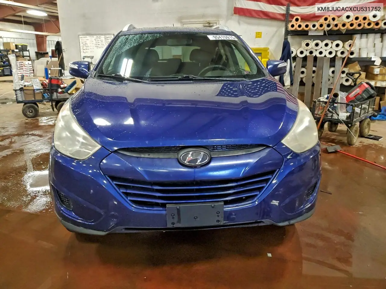 KM8JUCACXCU531752 2012 Hyundai Tucson Gls