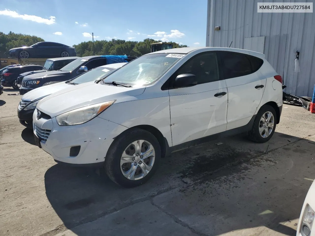 2013 Hyundai Tucson Gl VIN: KM8JT3AB4DU727584 Lot: 71044104