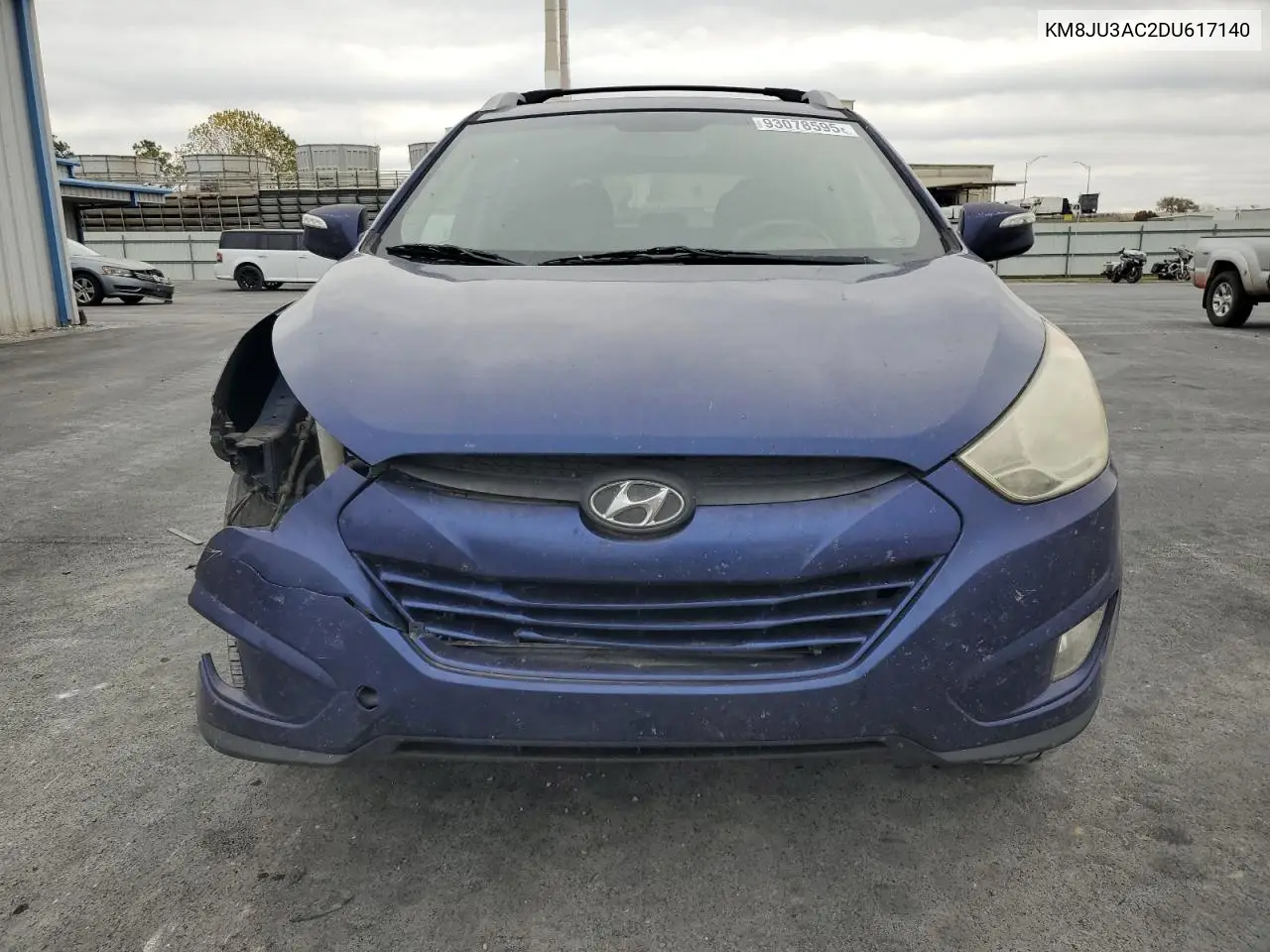 KM8JU3AC2DU617140 2013 Hyundai Tucson Gls