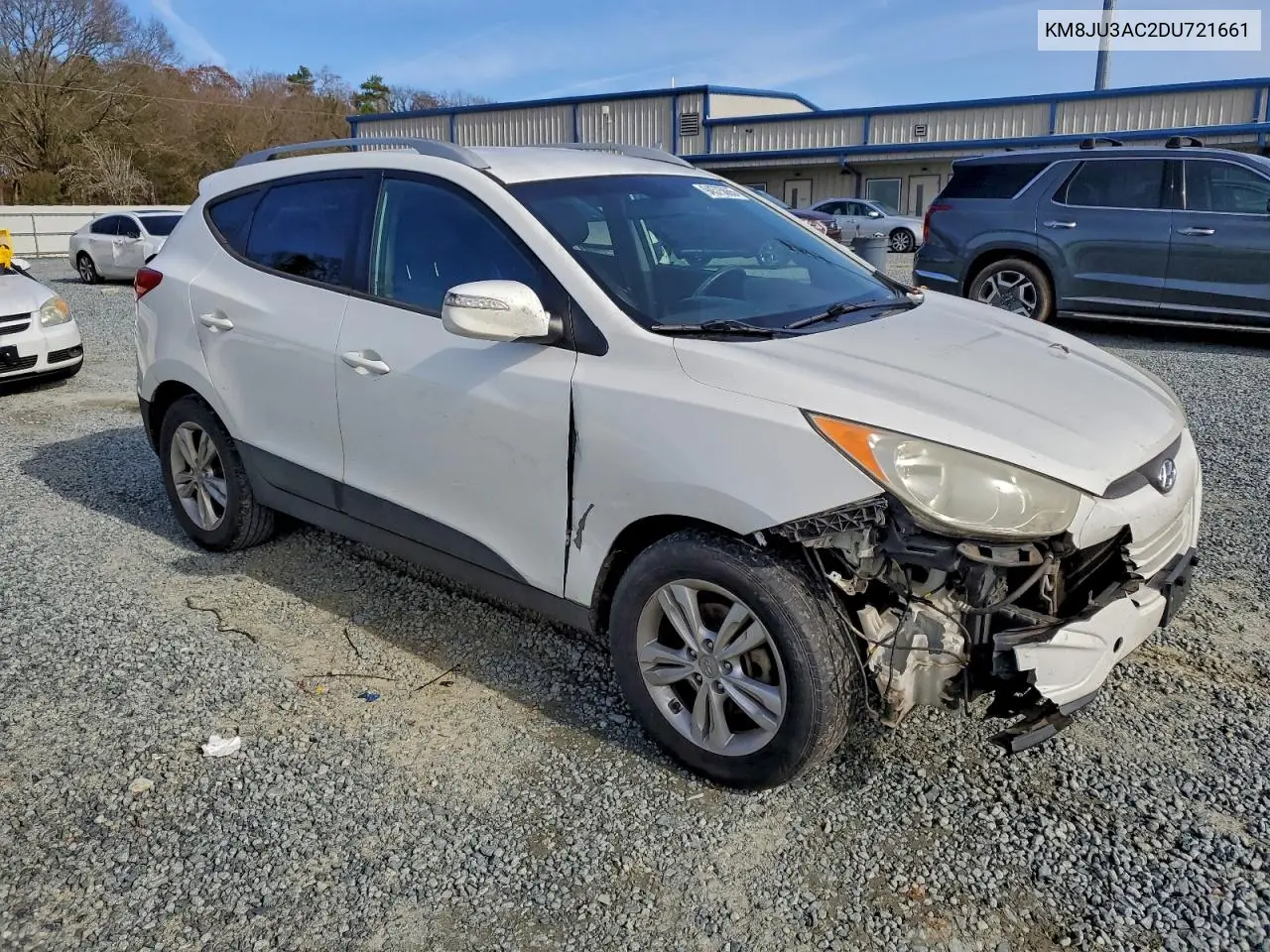 KM8JU3AC2DU721661 2013 Hyundai Tucson Gls