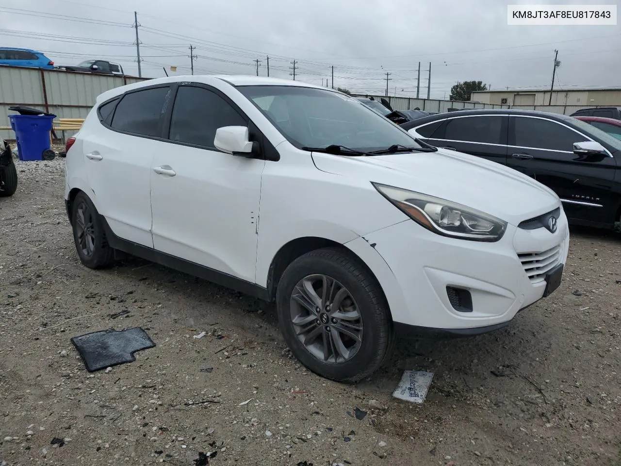 2014 Hyundai Tucson Gls VIN: KM8JT3AF8EU817843 Lot: 72648824