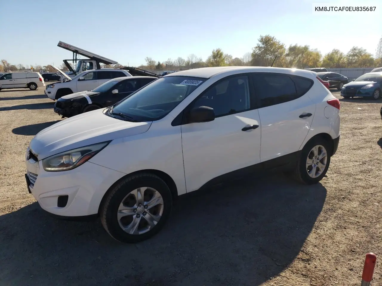 KM8JTCAF0EU835687 2014 Hyundai Tucson Gls