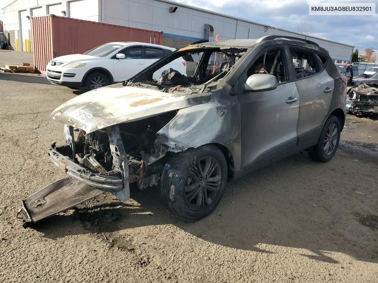 KM8JU3AG8EU832901 2014 Hyundai Tucson Gls
