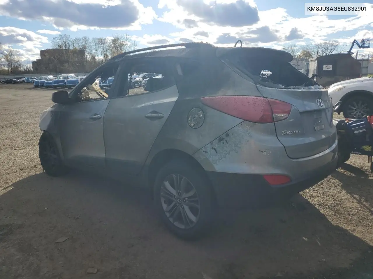 KM8JU3AG8EU832901 2014 Hyundai Tucson Gls