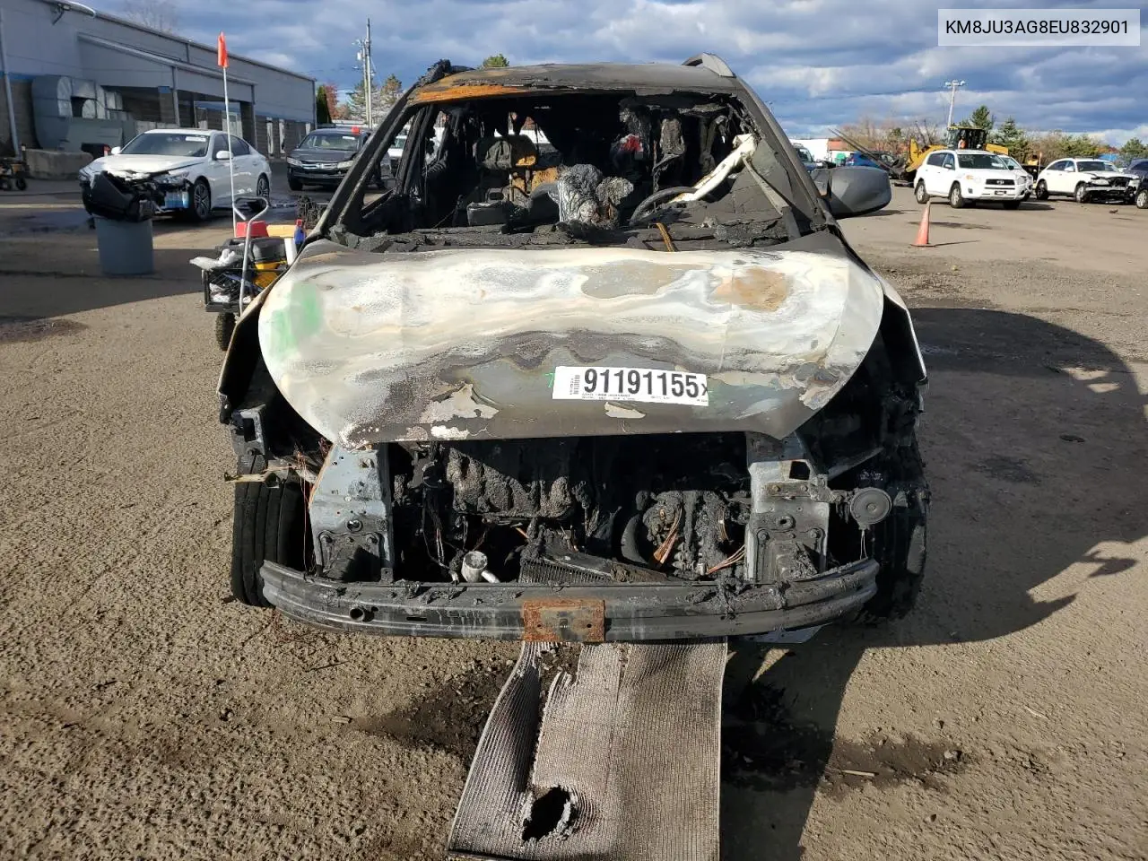 KM8JU3AG8EU832901 2014 Hyundai Tucson Gls