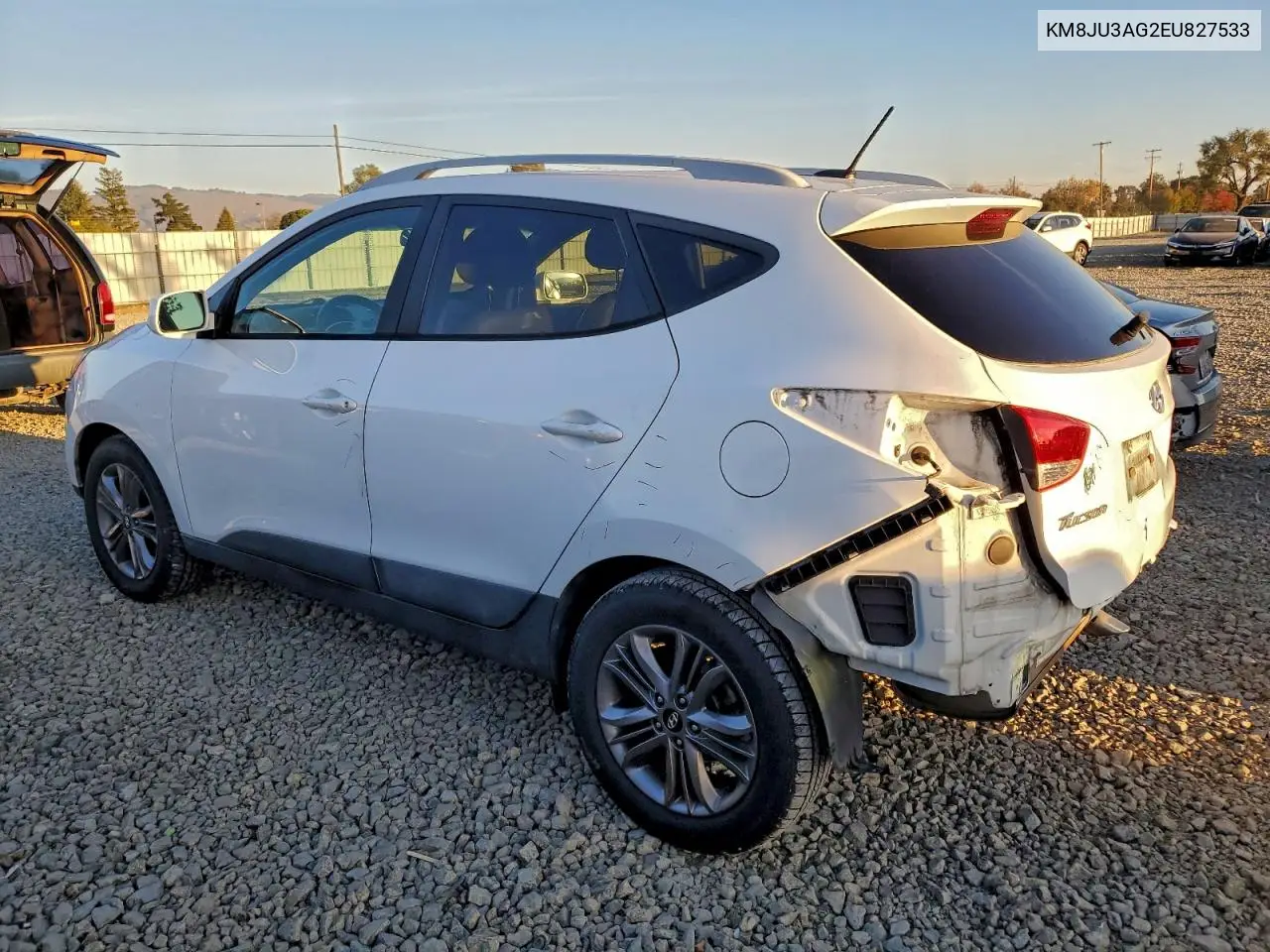 KM8JU3AG2EU827533 2014 Hyundai Tucson Gls