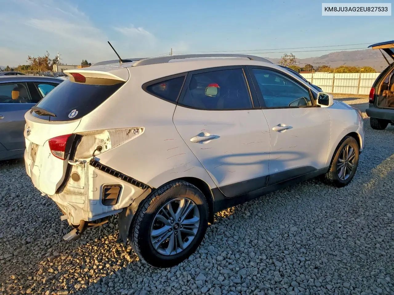 KM8JU3AG2EU827533 2014 Hyundai Tucson Gls