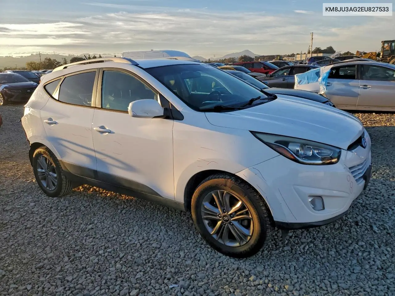 KM8JU3AG2EU827533 2014 Hyundai Tucson Gls