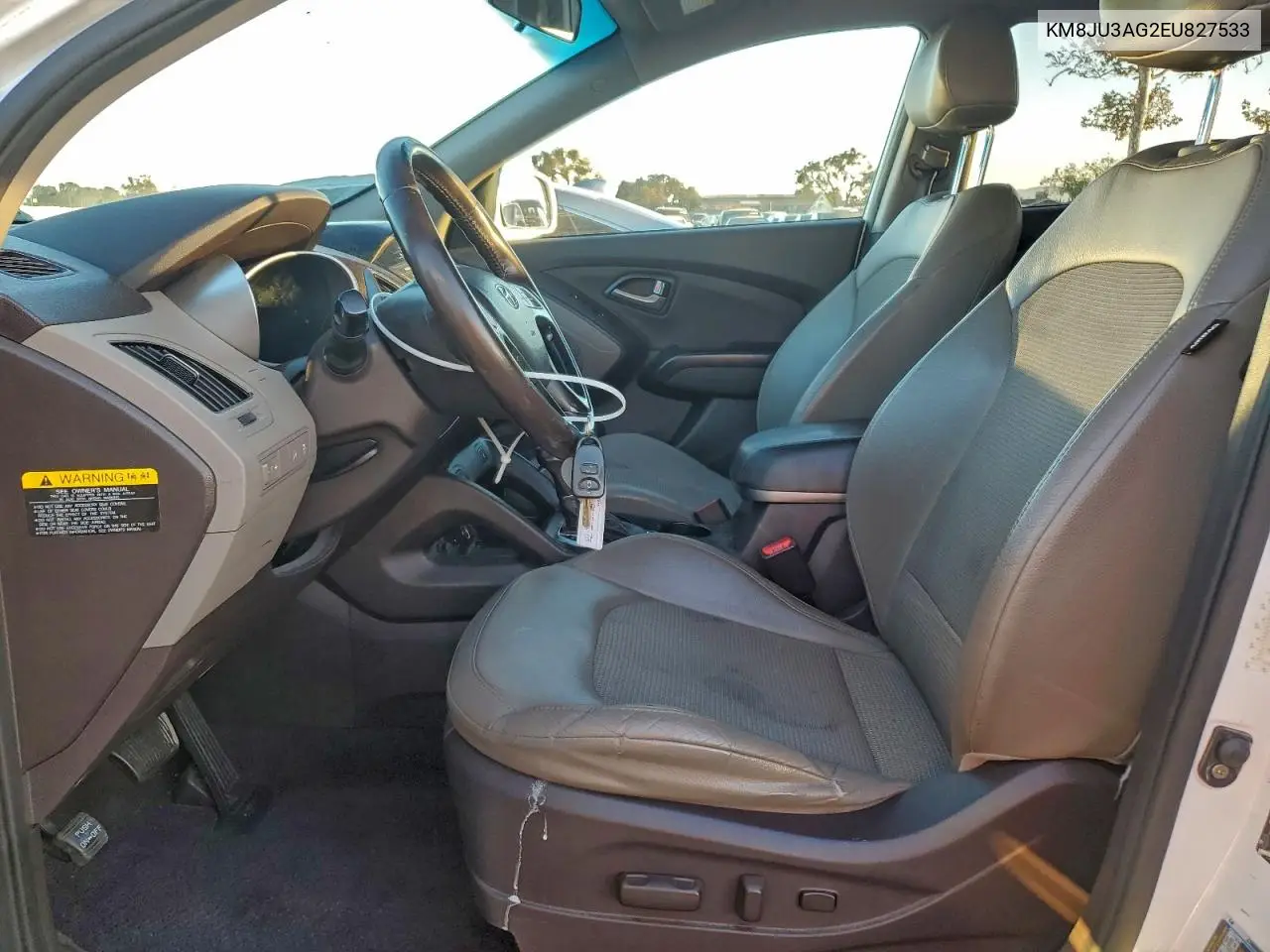 KM8JU3AG2EU827533 2014 Hyundai Tucson Gls