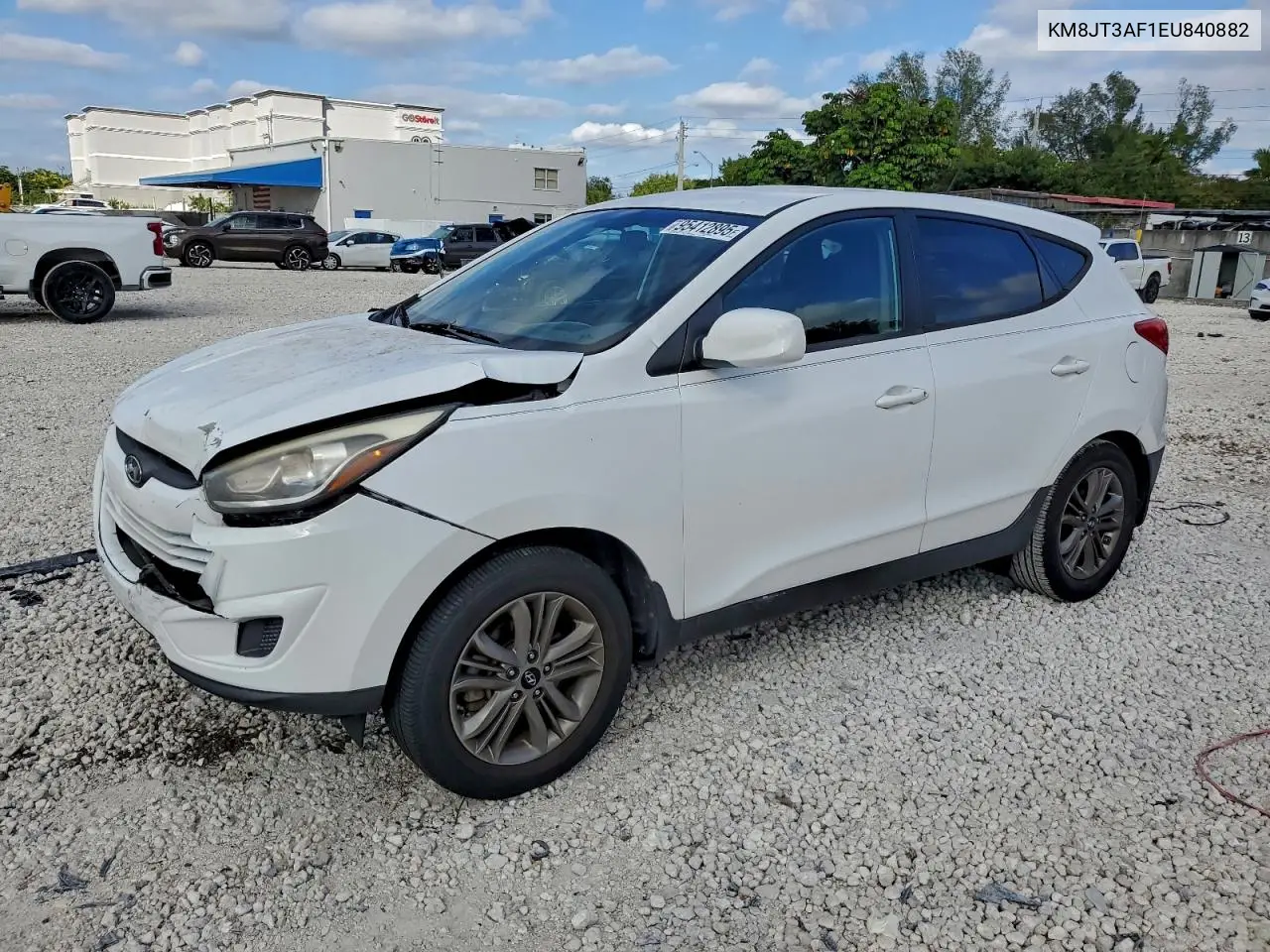 KM8JT3AF1EU840882 2014 Hyundai Tucson Gls