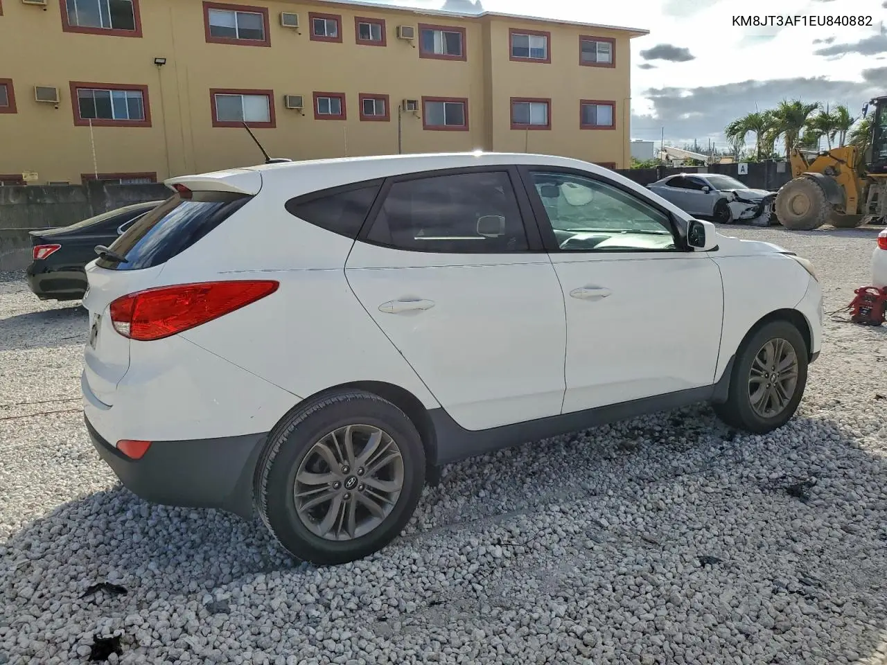 KM8JT3AF1EU840882 2014 Hyundai Tucson Gls