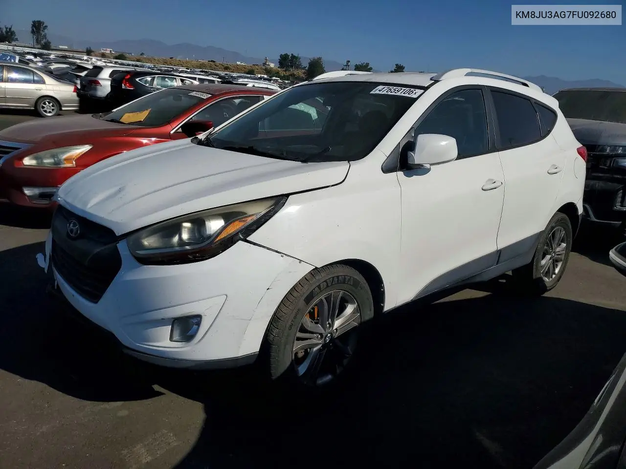 KM8JU3AG7FU092680 2015 Hyundai Tucson Se