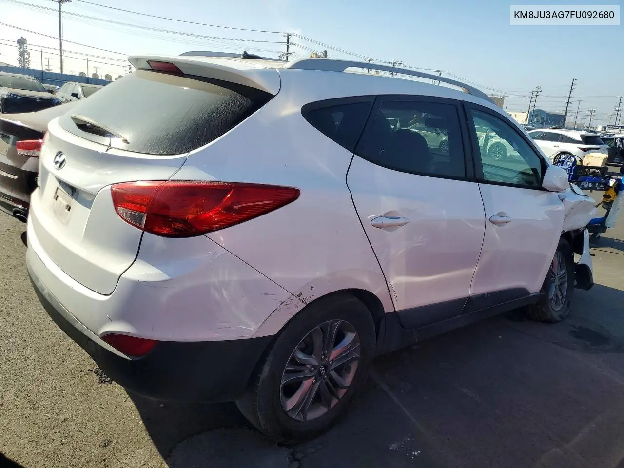 KM8JU3AG7FU092680 2015 Hyundai Tucson Se