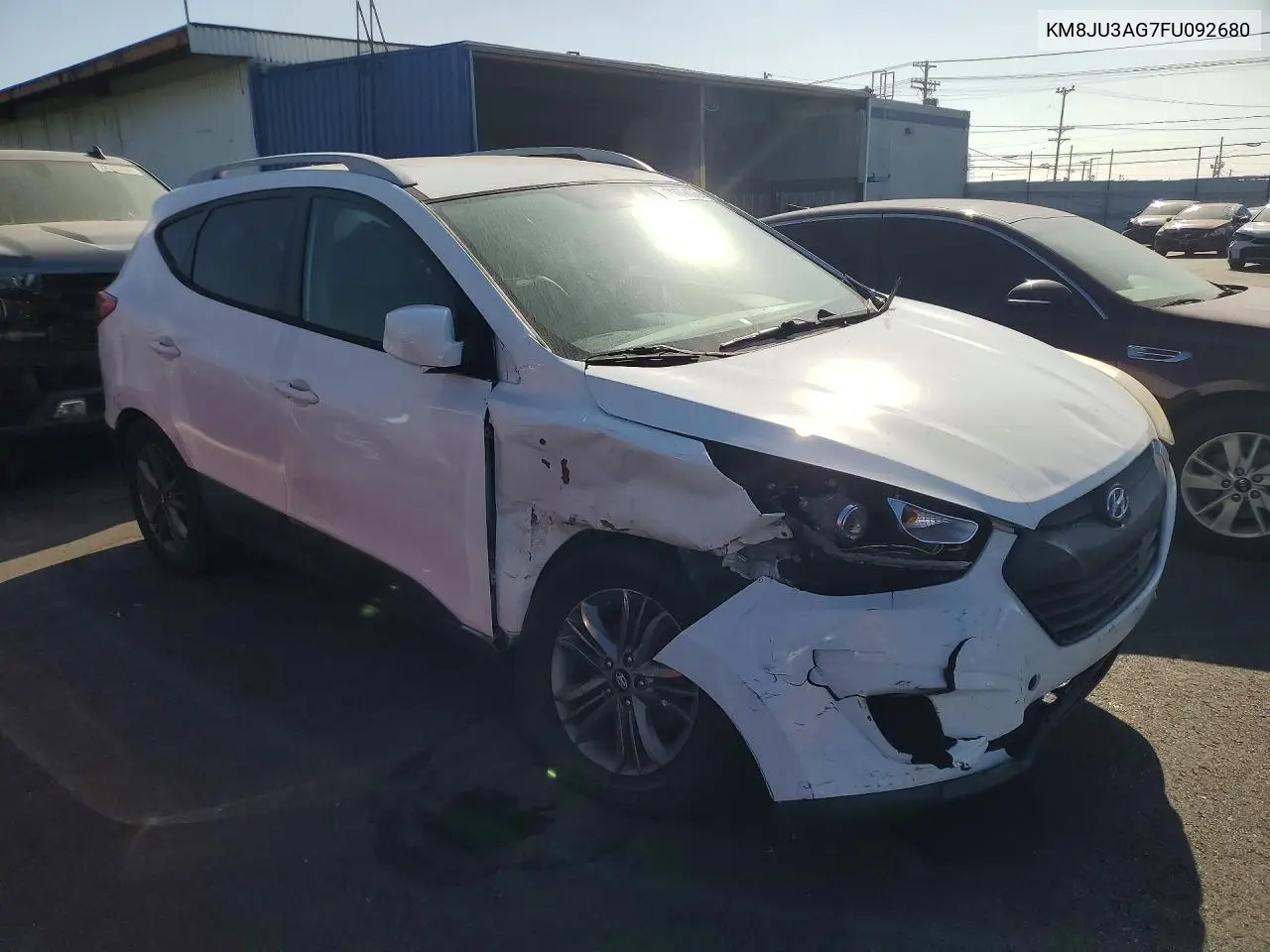 KM8JU3AG7FU092680 2015 Hyundai Tucson Se