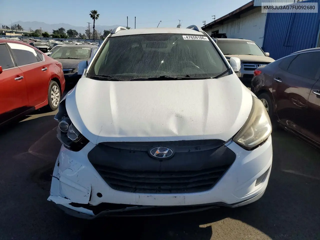 KM8JU3AG7FU092680 2015 Hyundai Tucson Se