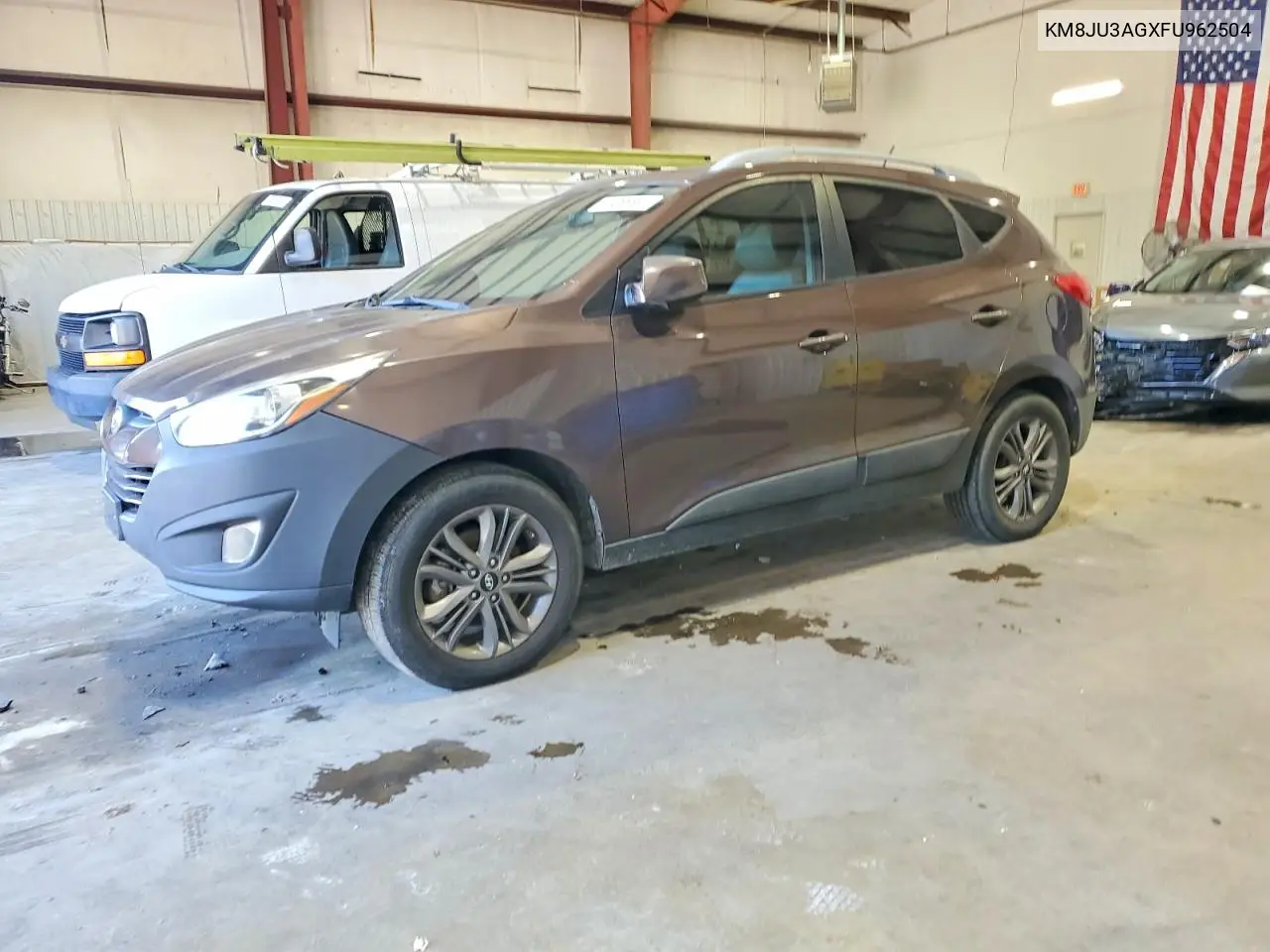 KM8JU3AGXFU962504 2015 Hyundai Tucson Limited