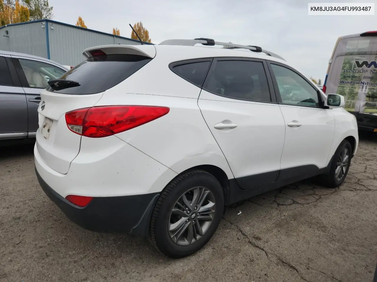 KM8JU3AG4FU993487 2015 Hyundai Tucson Limited