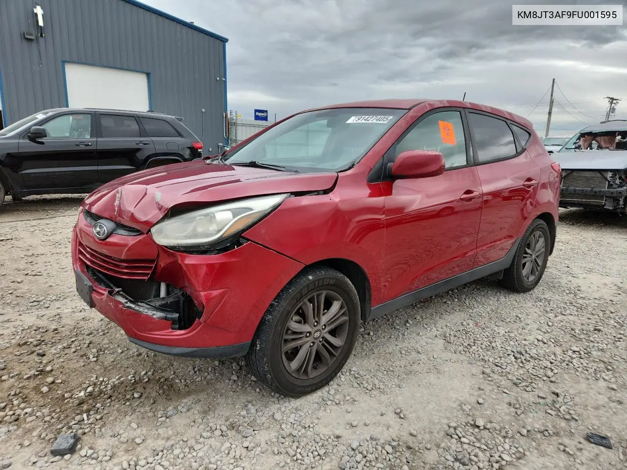 KM8JT3AF9FU001595 2015 Hyundai Tucson Gls
