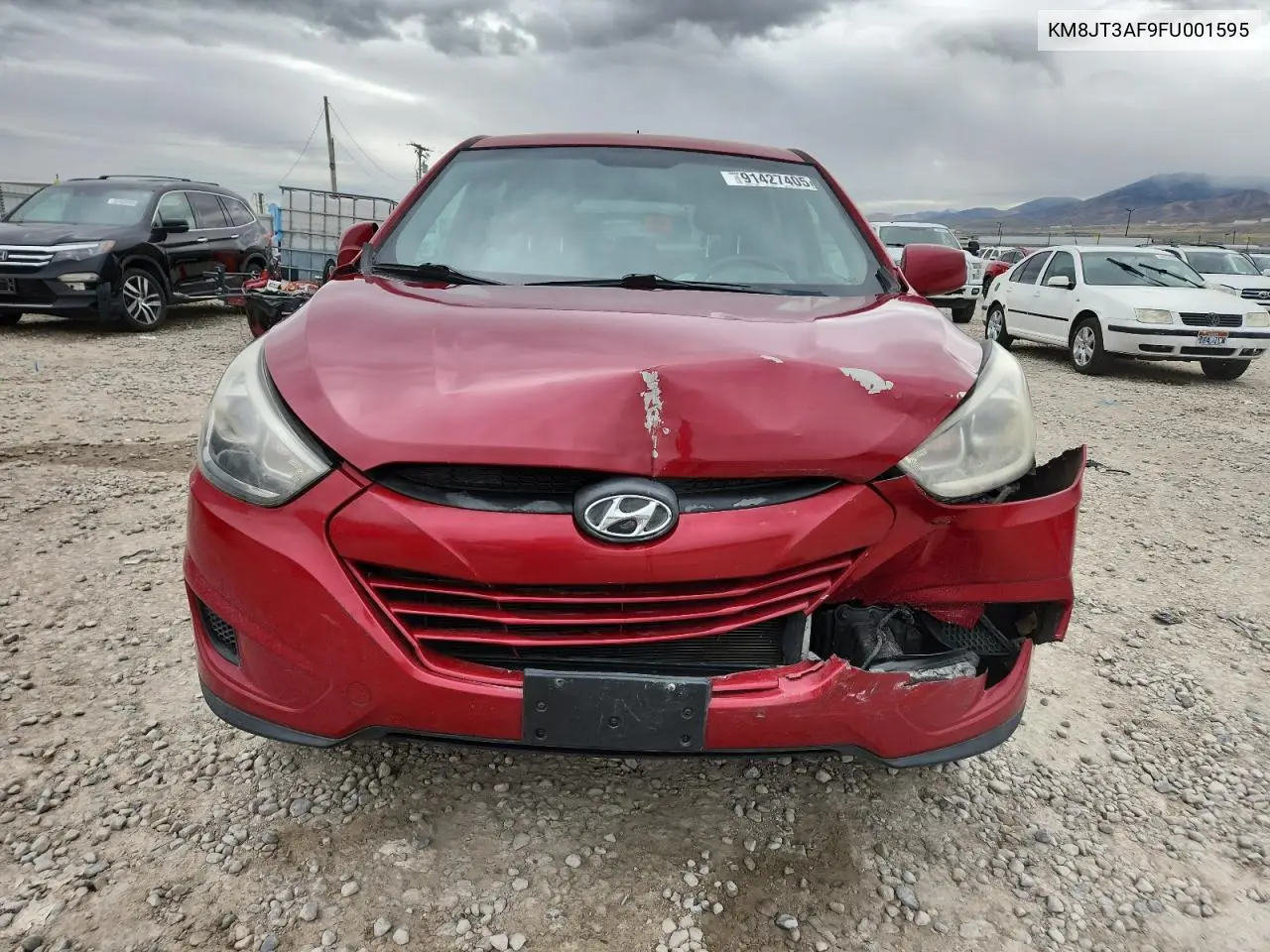 KM8JT3AF9FU001595 2015 Hyundai Tucson Gls