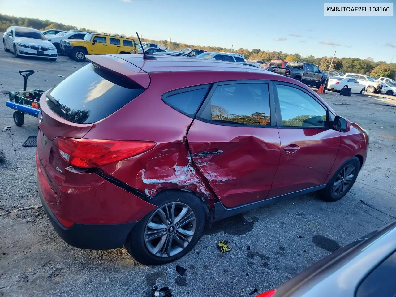 KM8JTCAF2FU103160 2015 Hyundai Tucson Gls