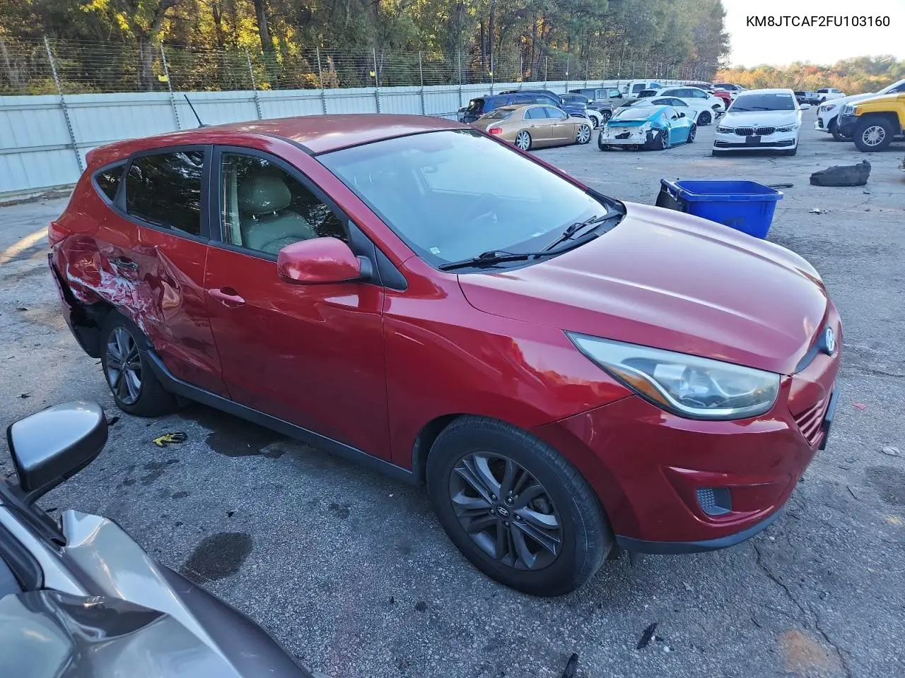 KM8JTCAF2FU103160 2015 Hyundai Tucson Gls