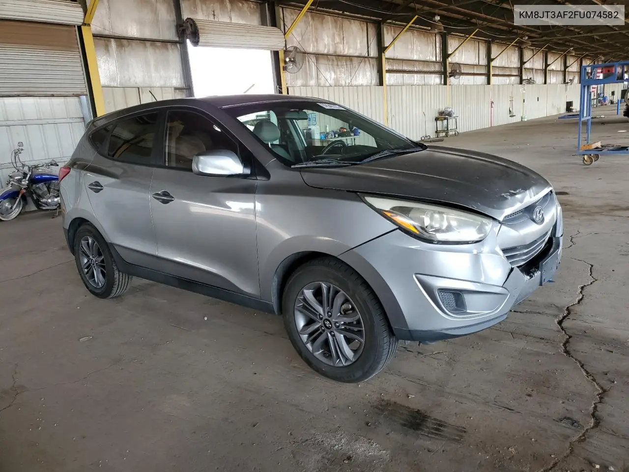 KM8JT3AF2FU074582 2015 Hyundai Tucson Gls