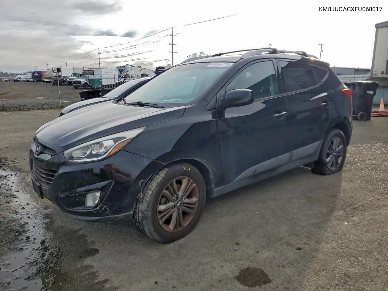 KM8JUCAGXFU068017 2015 Hyundai Tucson Limited