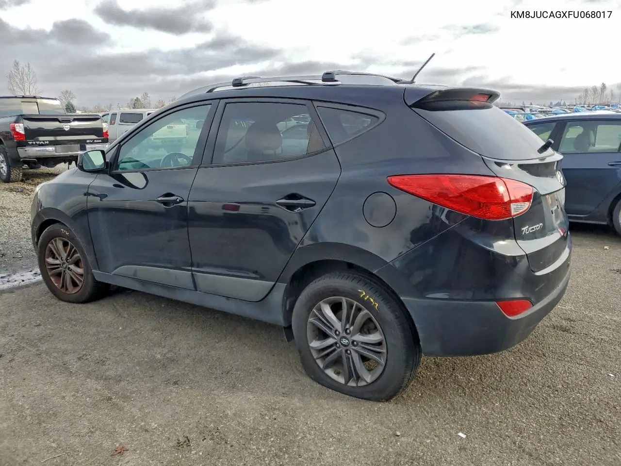 KM8JUCAGXFU068017 2015 Hyundai Tucson Limited