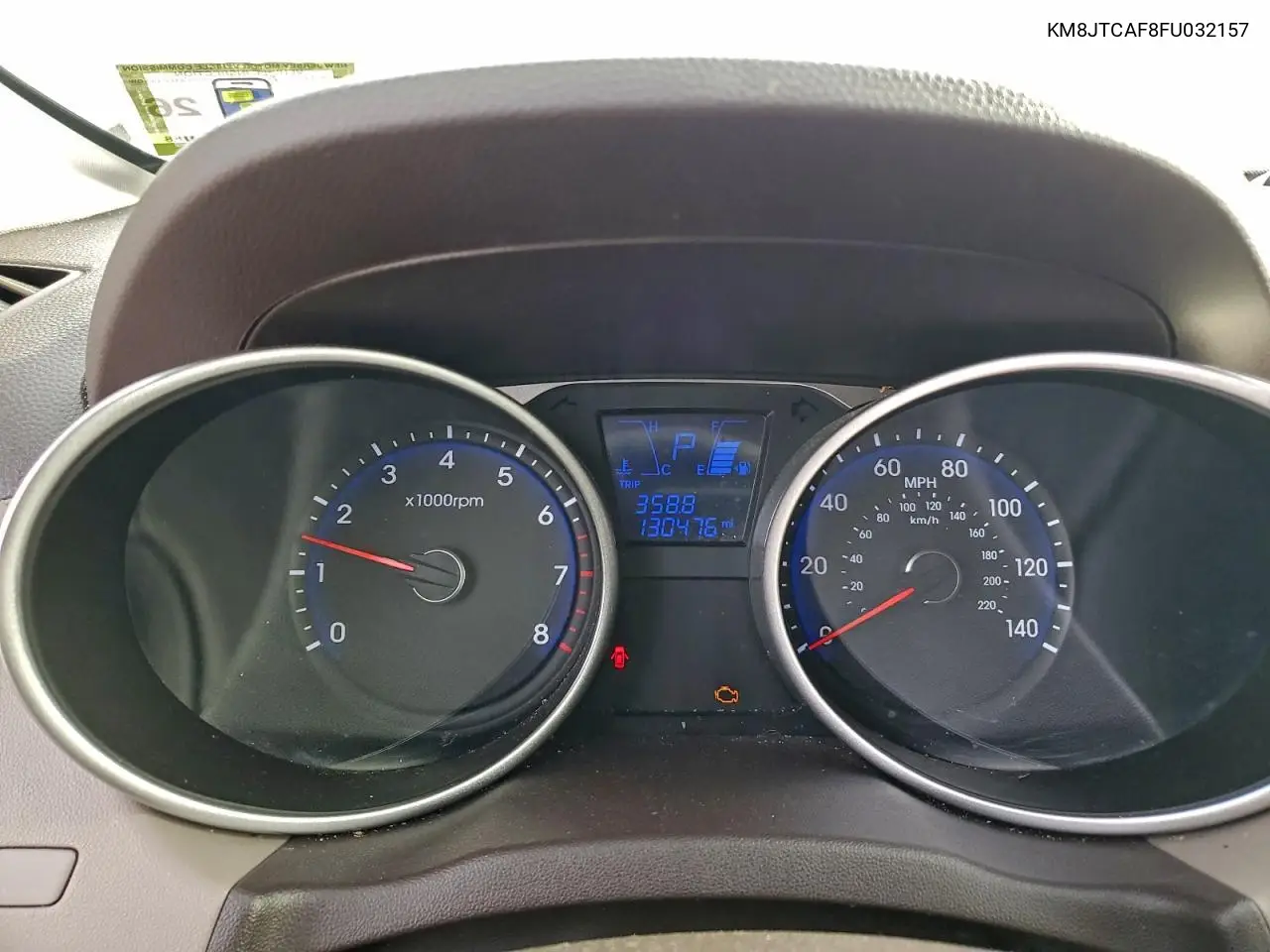 KM8JTCAF8FU032157 2015 Hyundai Tucson Gls