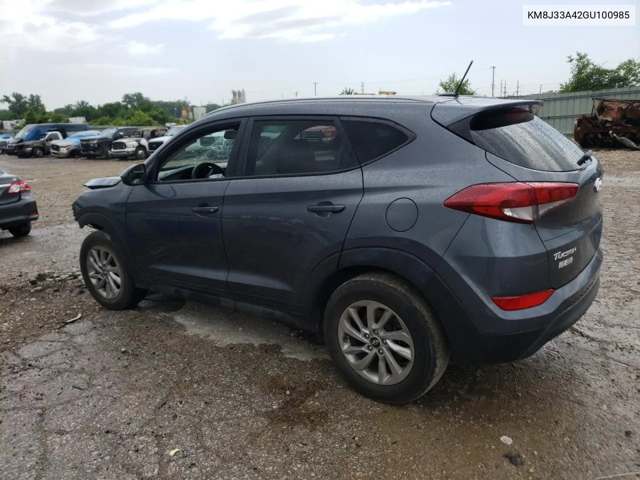 KM8J33A42GU100985 2016 Hyundai Tucson Limited