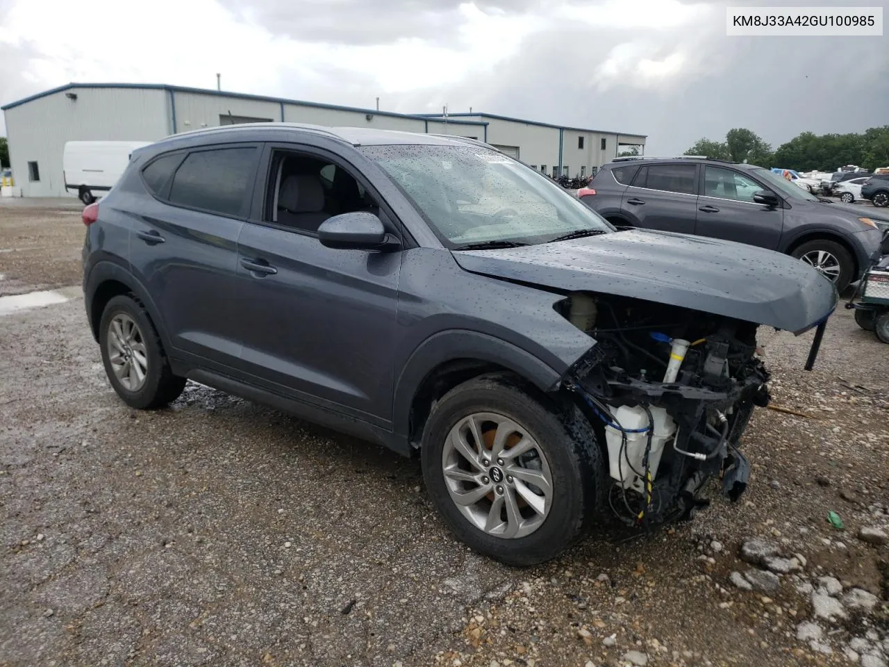 KM8J33A42GU100985 2016 Hyundai Tucson Limited