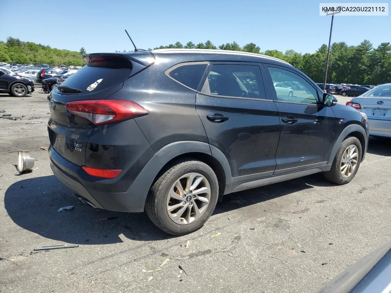 KM8J3CA22GU221112 2016 Hyundai Tucson Limited