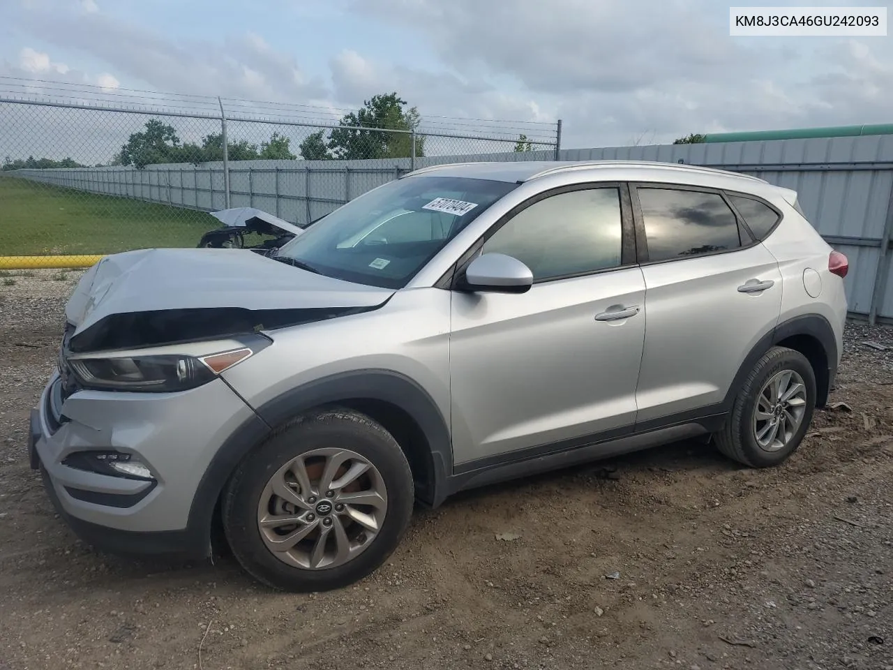 KM8J3CA46GU242093 2016 Hyundai Tucson Limited