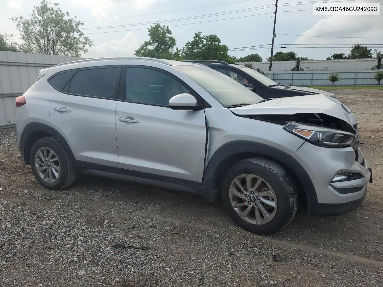 KM8J3CA46GU242093 2016 Hyundai Tucson Limited