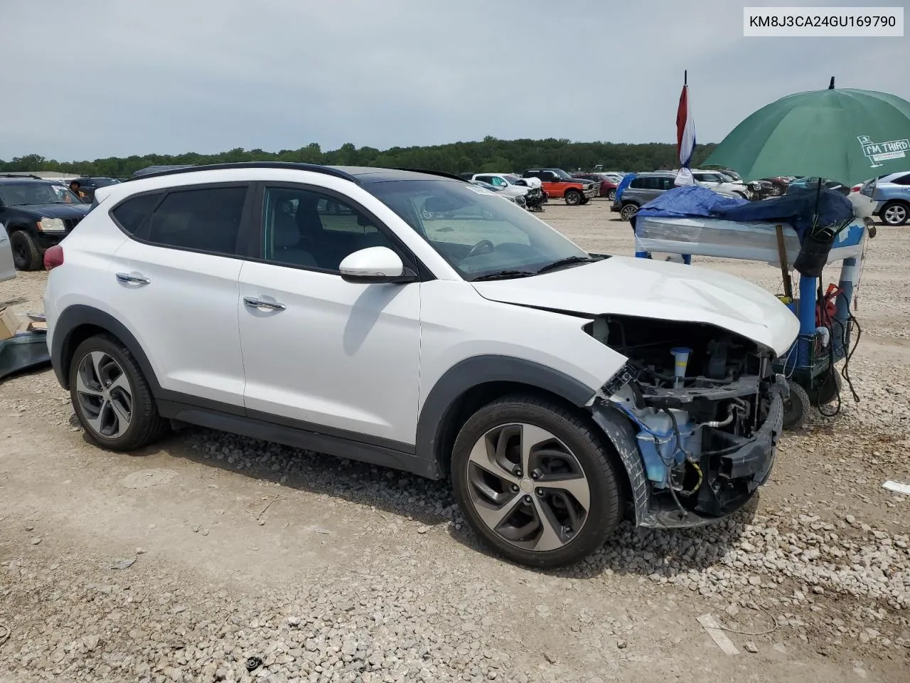 KM8J3CA24GU169790 2016 Hyundai Tucson Limited