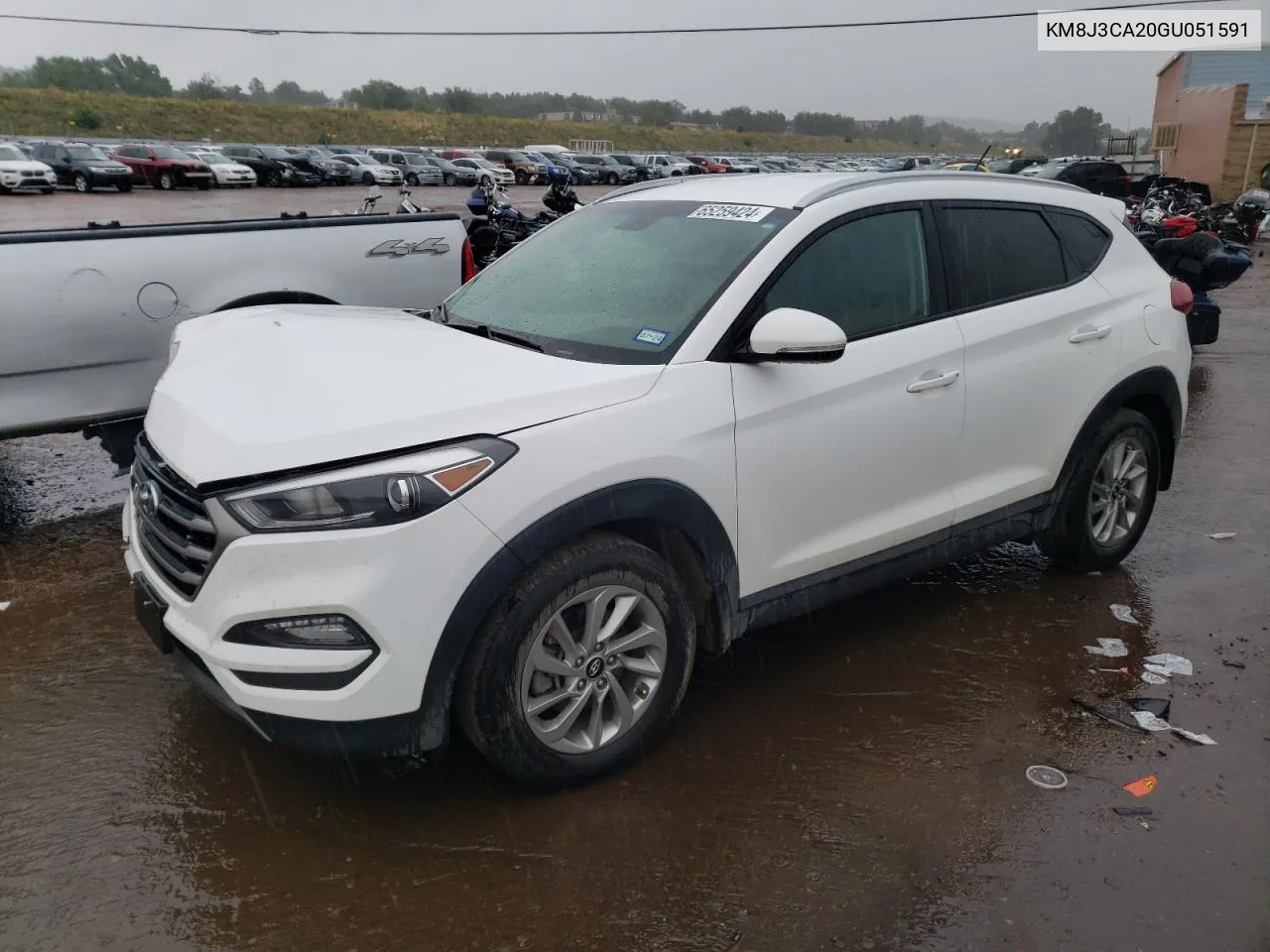 KM8J3CA20GU051591 2016 Hyundai Tucson Limited