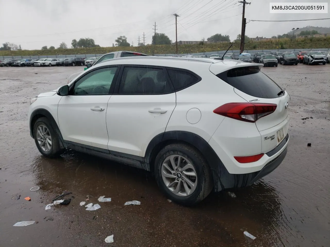 KM8J3CA20GU051591 2016 Hyundai Tucson Limited