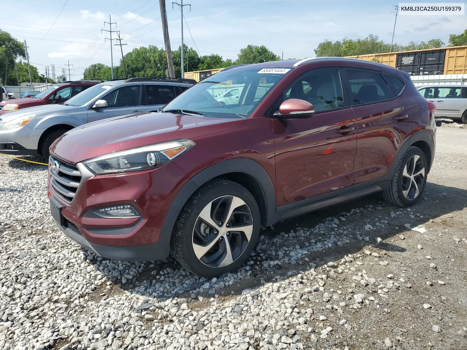 KM8J3CA25GU159379 2016 Hyundai Tucson Limited