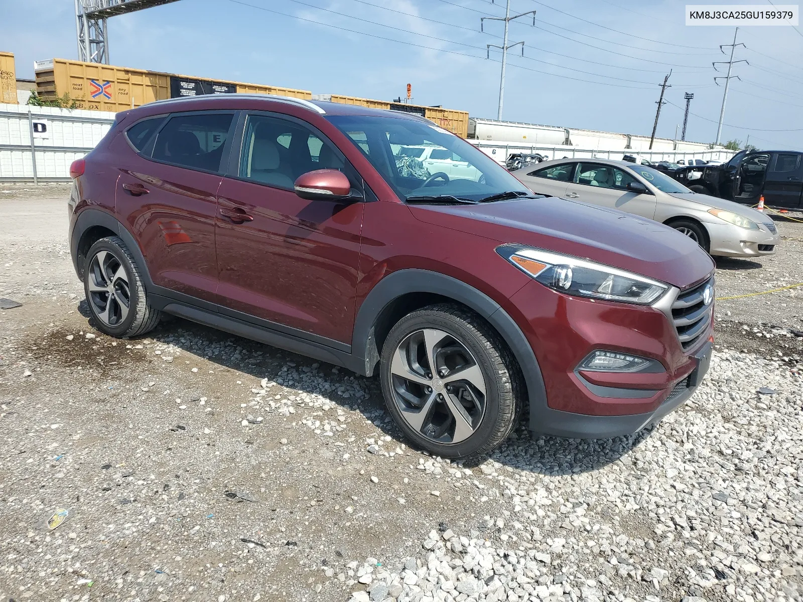 KM8J3CA25GU159379 2016 Hyundai Tucson Limited